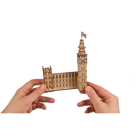 UG-70250-Big Ben Puzzle 3D Wood UGEARS