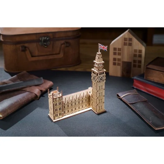 Big Ben Puzzle 3D bois UGEARS UGEARS UG-70250 - 6 UG-70250-Big Ben Puzzle 3D bois UGEARS - UG-70250