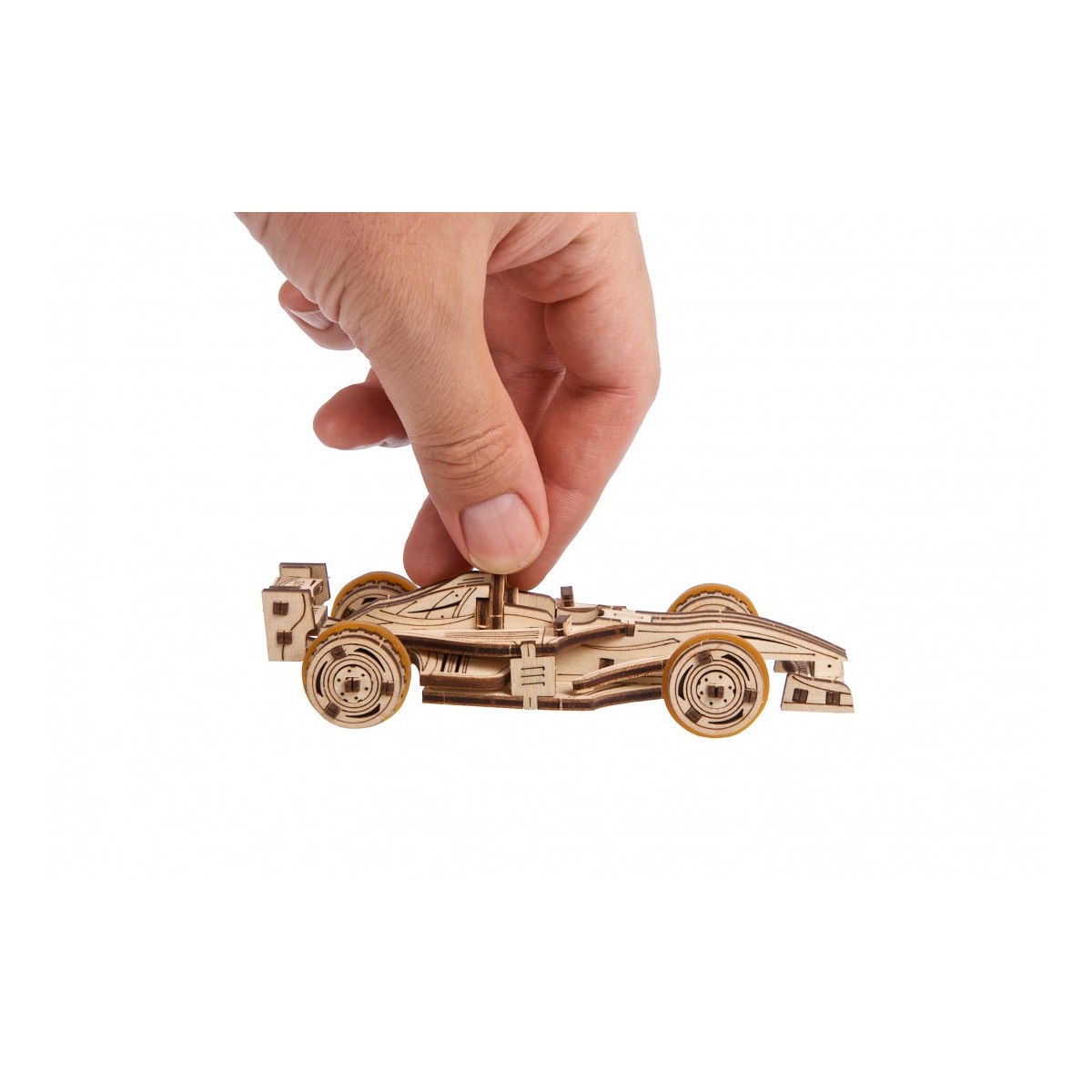 Compact Racer Puzzle 3D Wood UGEARS UGEARS UG-70252 - 3