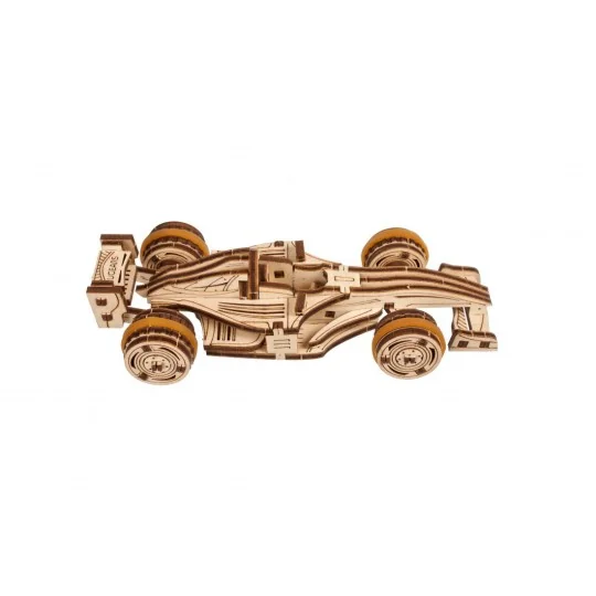 Compact Racer Puzzle 3D bois UGEARS UGEARS UG-70252 - 7 UG-70252-Compact Racer Puzzle 3D bois UGEARS - UG-70252