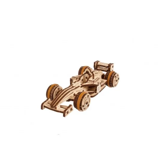 Compact Racer Puzzle 3D bois UGEARS UGEARS UG-70252 - 8 UG-70252-Compact Racer Puzzle 3D bois UGEARS - UG-70252