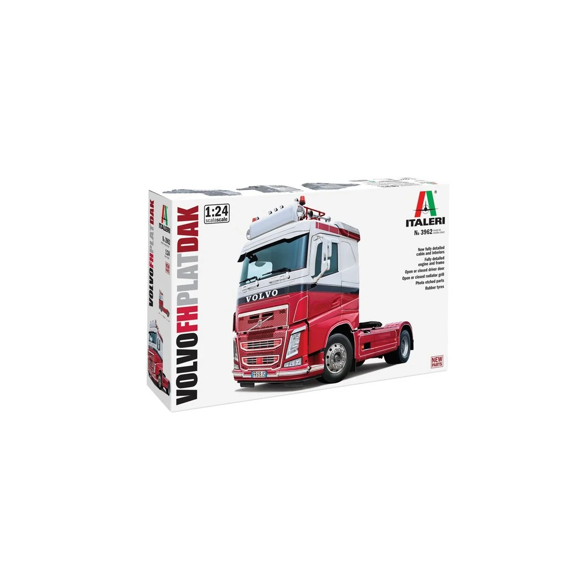 Camion Volvo FH Plat Dak 1/24 Italeri Italeri I3962 - 2