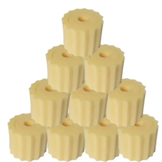 HTR-501226-Set of 10 double foams for 1/8 Hobbytech air filter