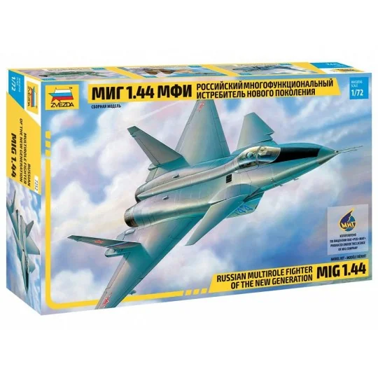 Z7252-Avion de chasse MiG 1.44 1/72 Zvezda - Z7252