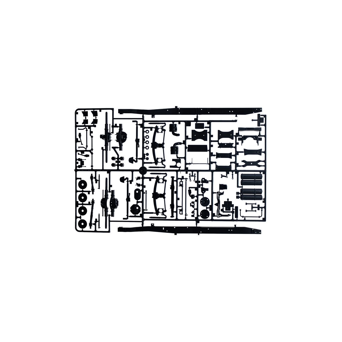 Mercedes Benz SK Eurocab 6x4 1/24 Italeri Italeri I3924 - 4