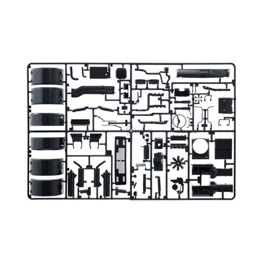 I3924-Mercedes Benz SK Eurocab 6x4 1/24 Italeri