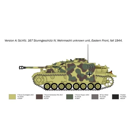 StuG IV 1/35 Italeri Italeri I223 - 4 I223-StuG IV 1/35 Italeri - I223