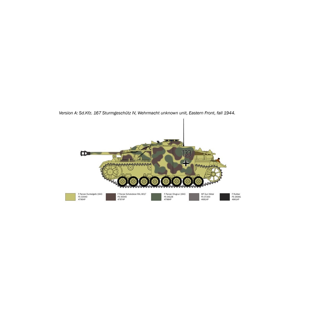 StuG IV 1/35 Italeri Italeri I223 - 4 StuG IV 1/35 Italeri Italeri I223 - 4