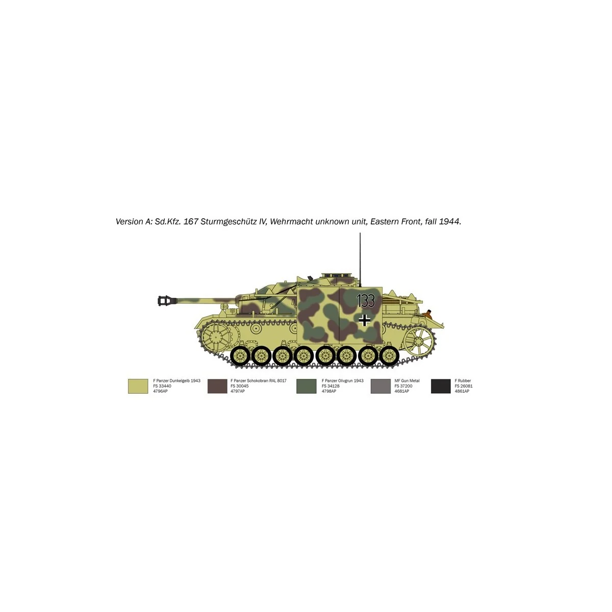 StuG IV 1/35 Italeri Italeri I223 - 4 StuG IV 1/35 Italeri Italeri I223 - 4