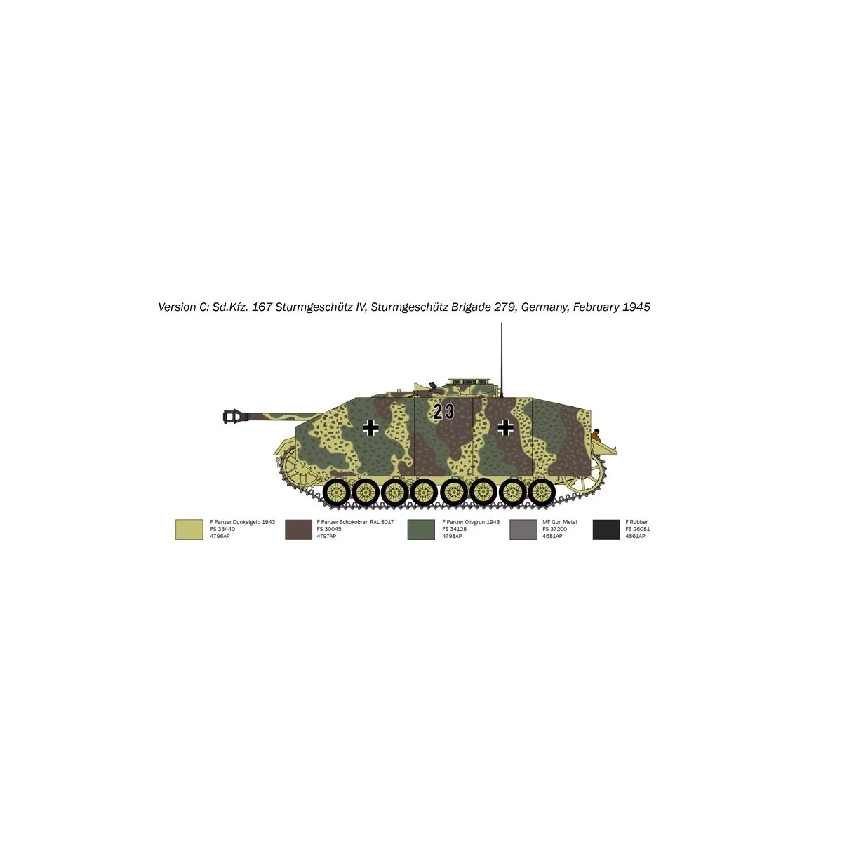 StuG IV 1/35 Italeri Italeri I223 - 6 StuG IV 1/35 Italeri Italeri I223 - 6