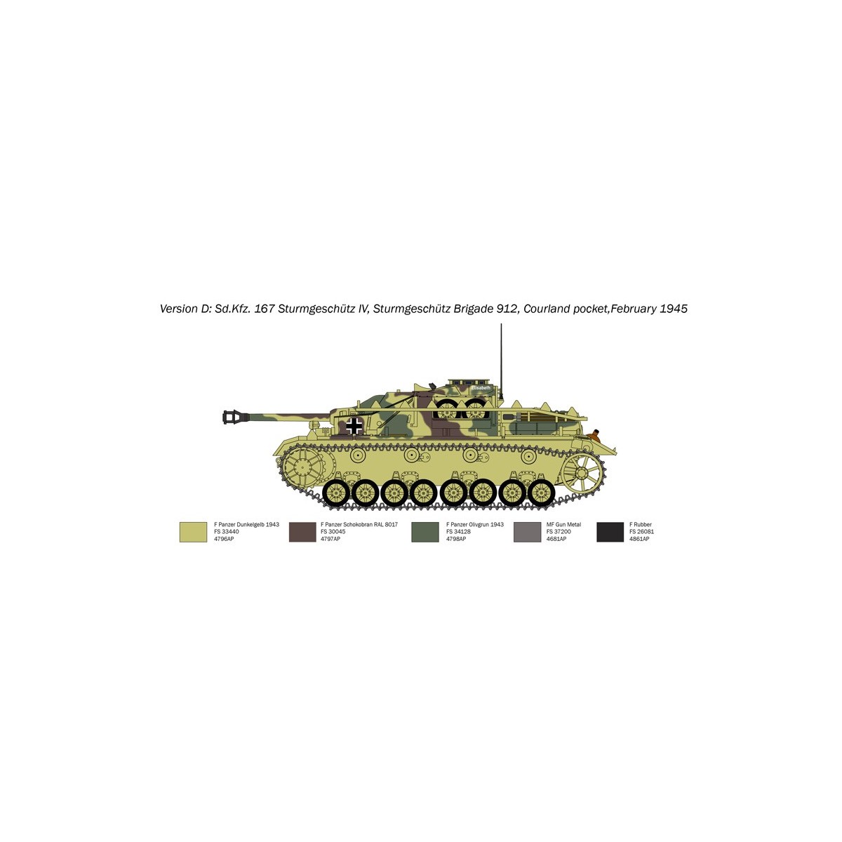 StuG IV 1/35 Italeri Italeri I223 - 7 StuG IV 1/35 Italeri Italeri I223 - 7
