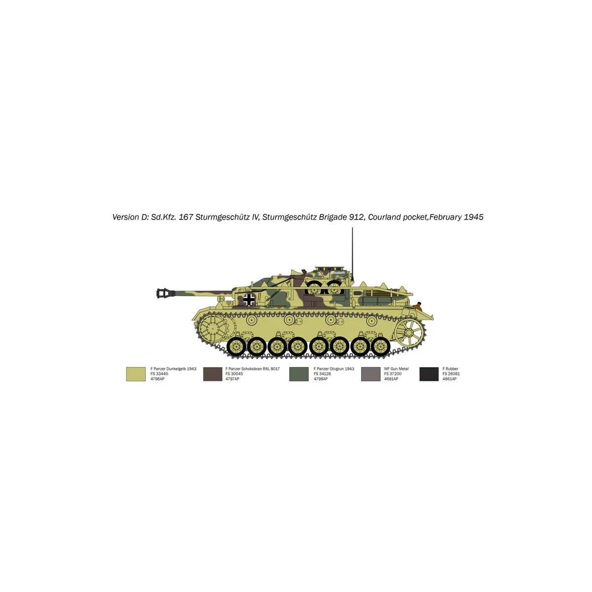 StuG IV 1/35 Italeri Italeri I223 - 7 StuG IV 1/35 Italeri Italeri I223 - 7