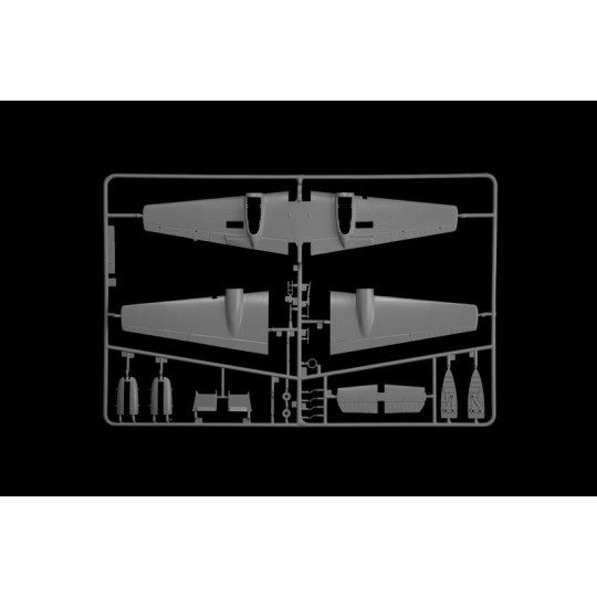 I049-Avion Messerschmitt BF110C-3/C-4 1/72 Italeri