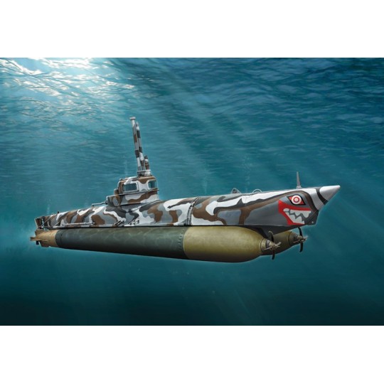 I5609-U-Boat Biber 1/35 Italeri Sub