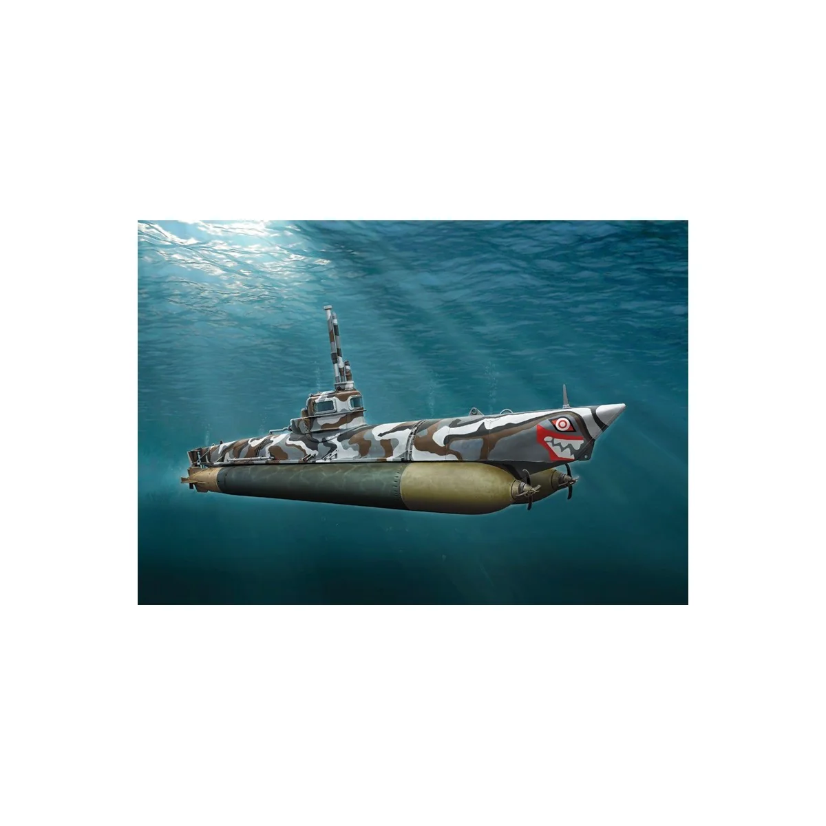 U-Boat Biber 1/35 Italeri Sub Italeri I5609 - 1 U-Boat Biber 1/35 Italeri Sub Italeri I5609 - 1