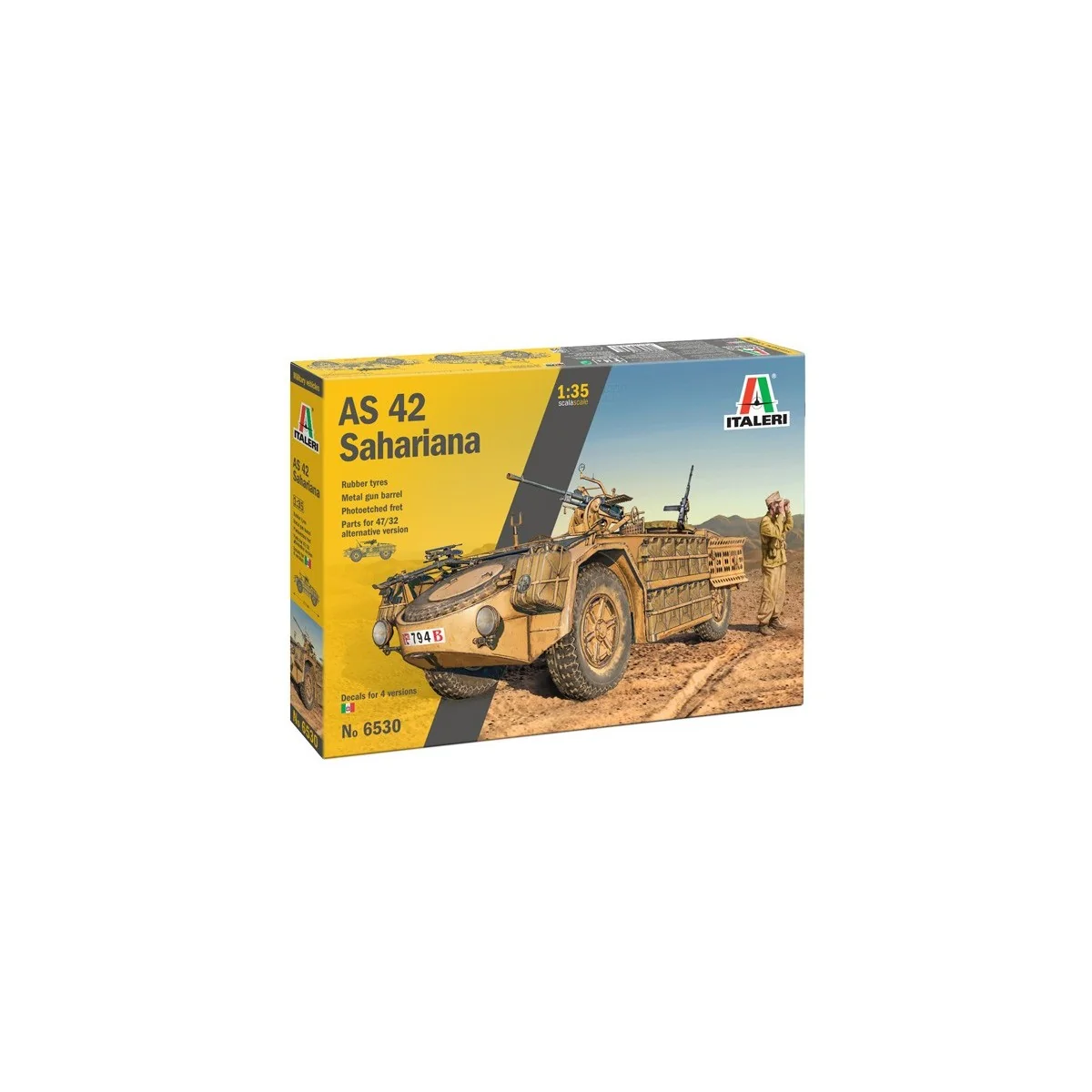 AS 42 Sahariana 1/35 Italeri Italeri I6530 - 2 AS 42 Sahariana 1/35 Italeri Italeri I6530 - 2