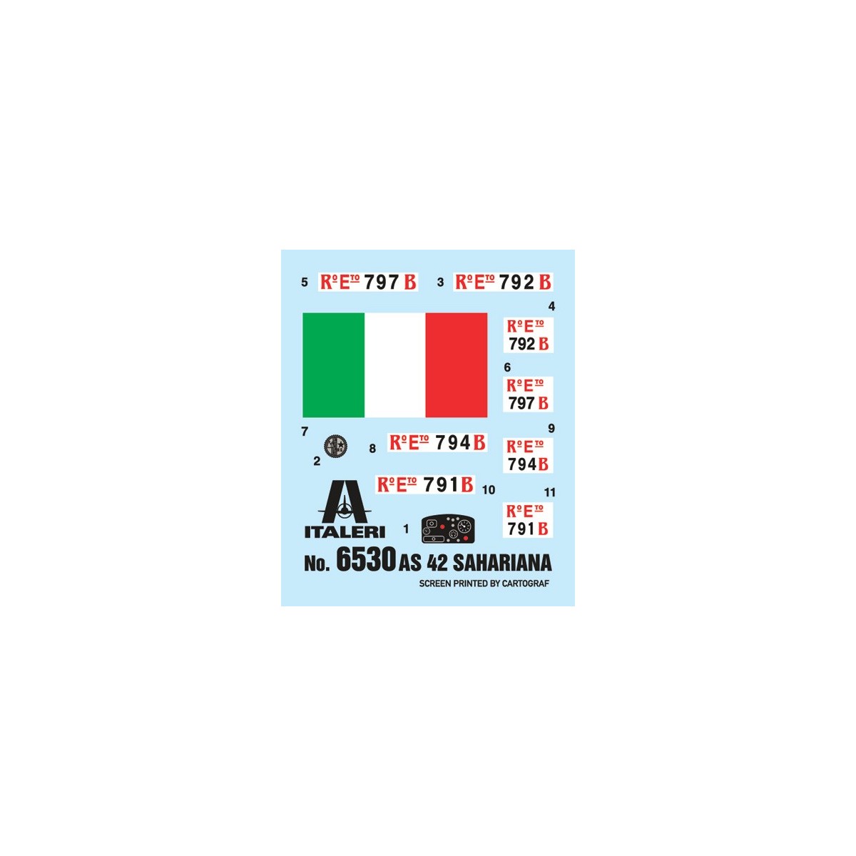 AS 42 Sahariana 1/35 Italeri Italeri I6530 - 3