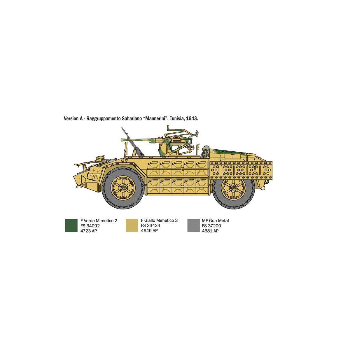 AS 42 Sahariana 1/35 Italeri Italeri I6530 - 4