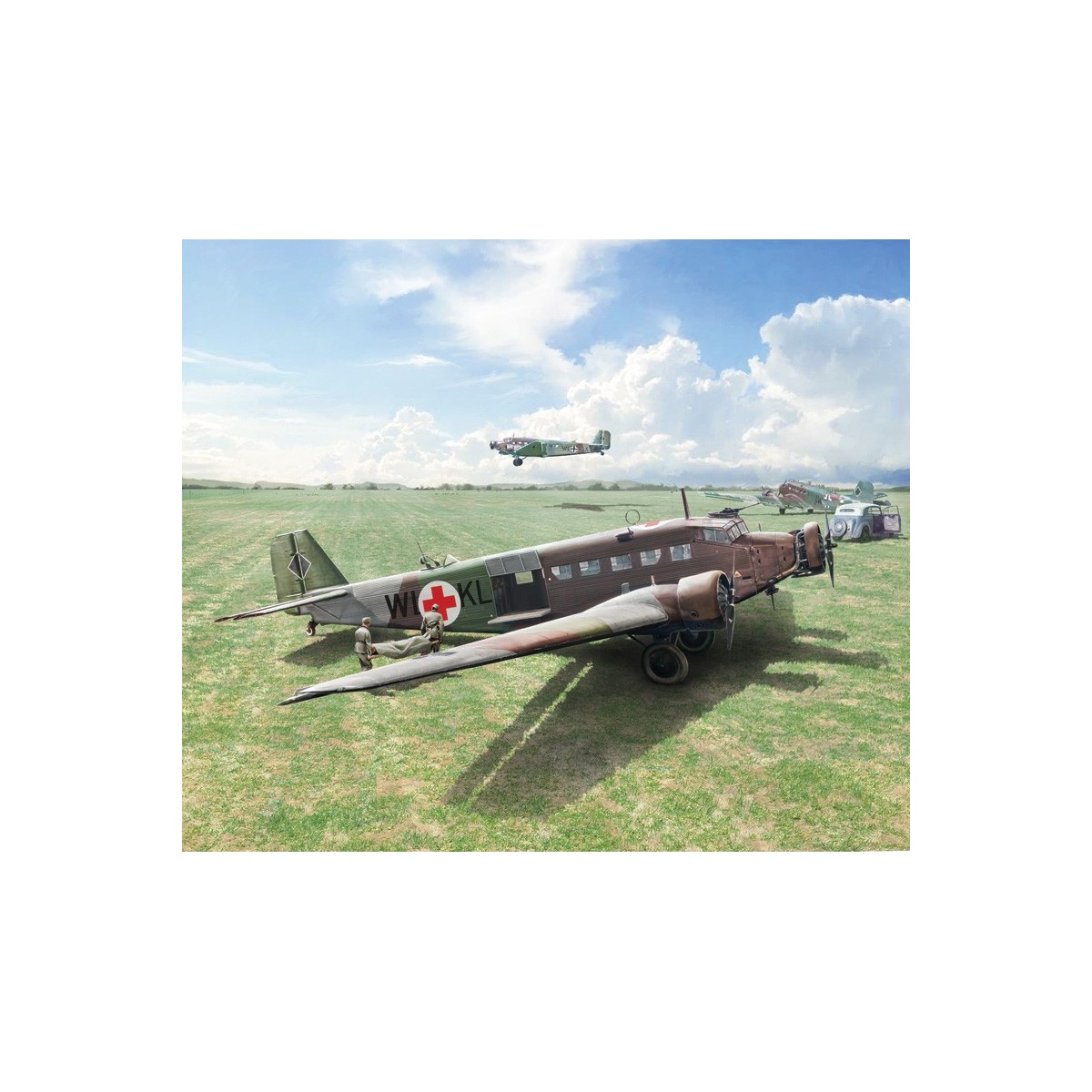 Aircraft Junkers Ju52/3m 1/72 Italeri Italeri I102 - 1