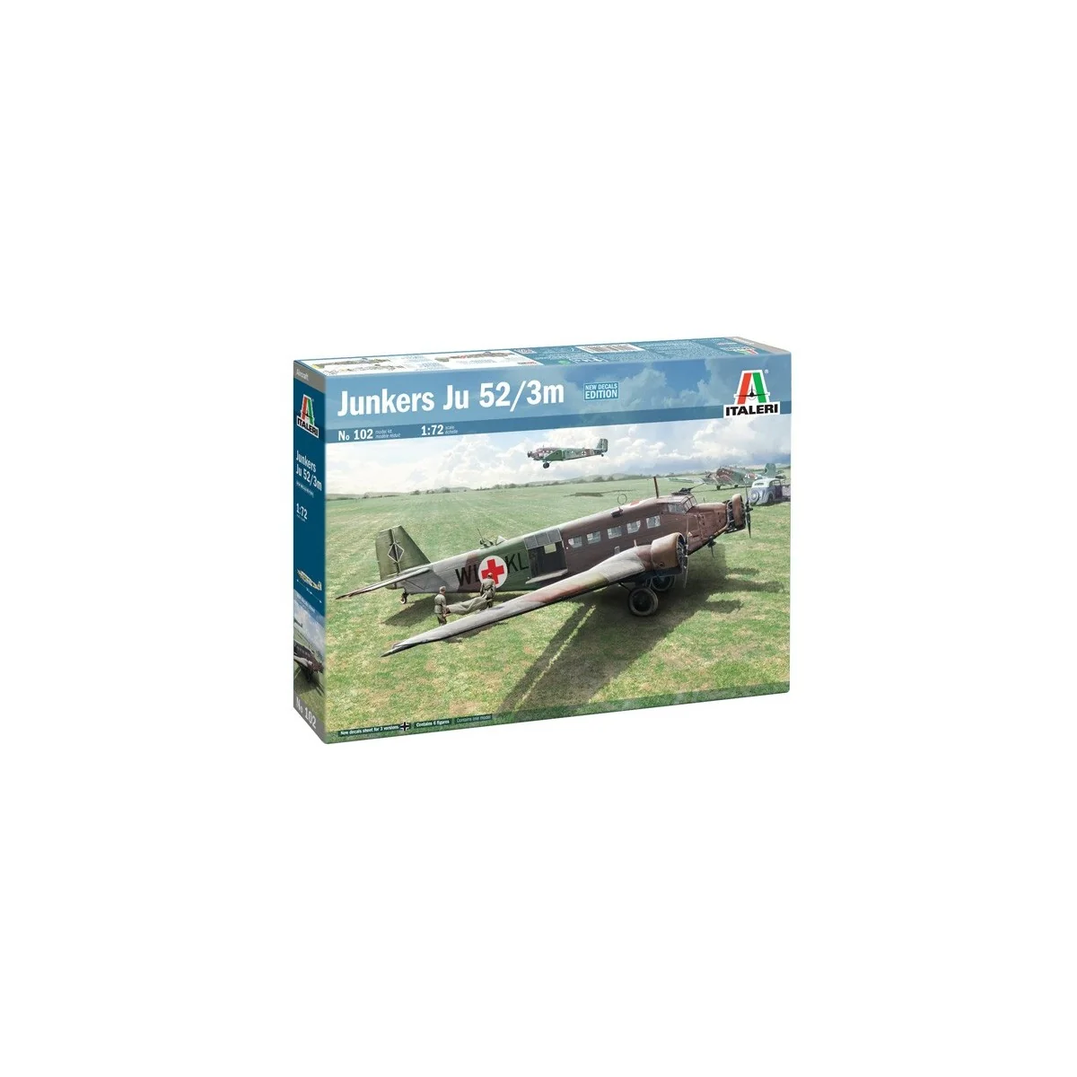 Aircraft Junkers Ju52/3m 1/72 Italeri Italeri I102 - 2