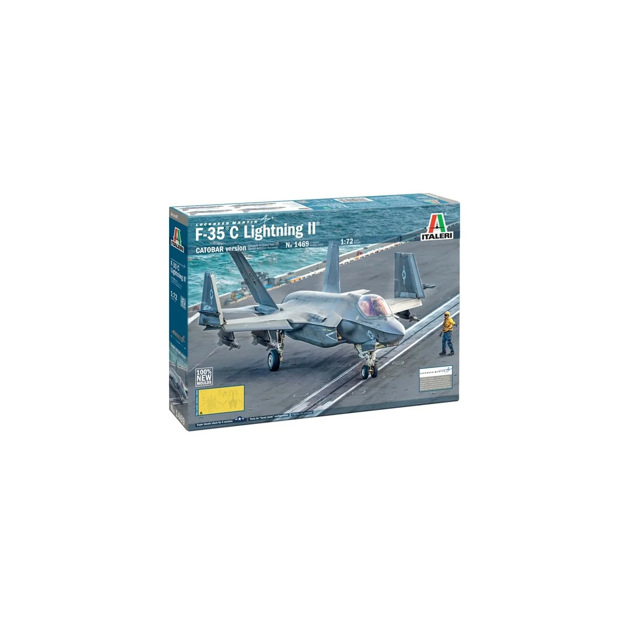 Avion F-35C Lightning II 1/72 Italeri Italeri I1469 - 2 Avion F-35C Lightning II 1/72 Italeri Italeri I1469 - 2
