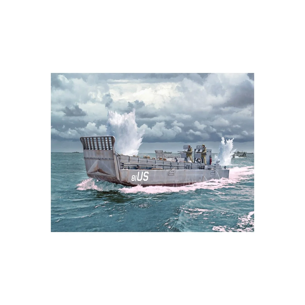 Boat LCM-3 1/35 Italeri Italeri I6755 - 1 Boat LCM-3 1/35 Italeri Italeri I6755 - 1