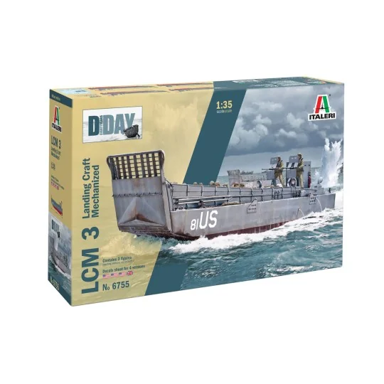 I6755-Bateau LCM-3 1/35 Italeri - I6755