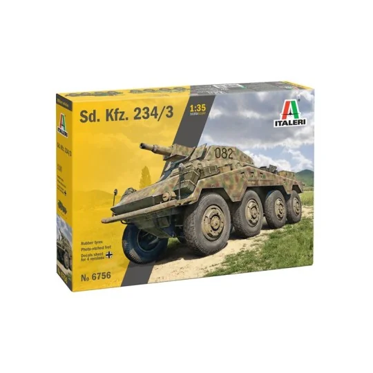 I6756-Char Sd.Kfz.234/3 1/35 Italeri