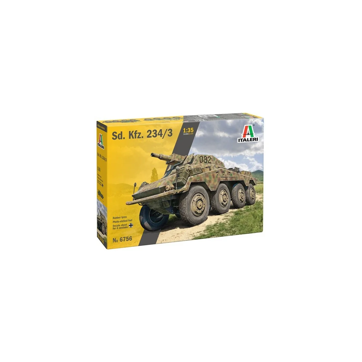 Char Sd.Kfz.234/3 1/35 Italeri Italeri I6756 - 2