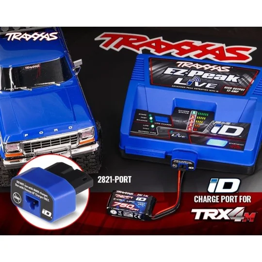TRX-2821-PORT-TRX-4M Battery Adapter for Traxxas iD Charger - TRX-2821-PORT