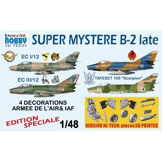 SH48238S-SMB-2 Super Mystère French version 1/48 Special Hobby - SH48238S