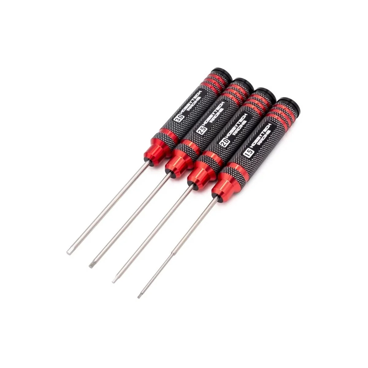 Set de tournevis hexag. alu 1.5 / 2 / 2.5 et 3mm Hobbytech Hobbytech HTR-411 - 1 Set de tournevis hexag. alu 1.5 / 2 / 2.5 et 3mm Hobbytech Hobbytech HTR-411 - 1