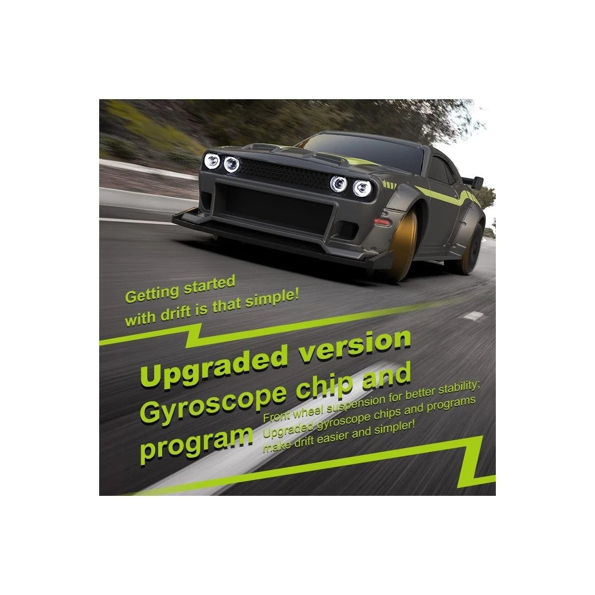 Micro Drift Muscle Car 1/76 RTR Turbo Racing Turbo Racing TB-C65 - 9