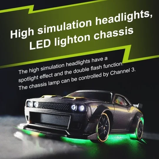 TB-C65-Micro Drift Muscle Car 1/76 RTR Turbo Racing