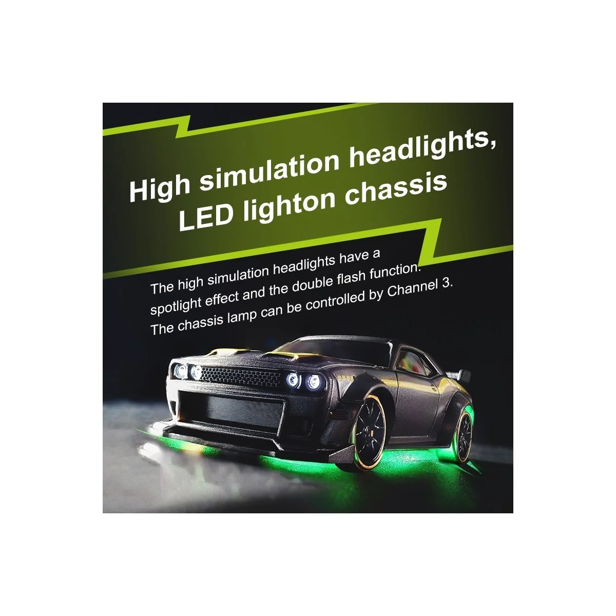 Micro Drift Muscle Car 1/76 RTR Turbo Racing Turbo Racing TB-C65 - 12