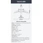 XF118PR-Twinliner Jet EDF Bi-Turbine 40mm env. 1010mm PNP XFly - XF118PR