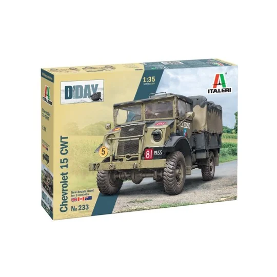 Chevrolet 15 CWT 1/35 Italeri Italeri I233 - 2 I233-Chevrolet 15 CWT 1/35 Italeri - I233