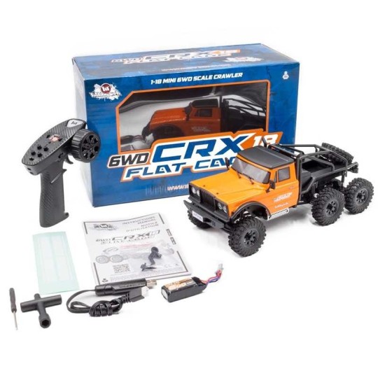 1.CRX18-6WD-FC-XX-Crawler CRX18 Flat Cage 6WD RTR 1/18 Hobbytech