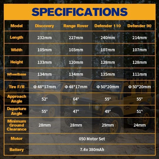 FMS12481RTRYL-FCX24M Range Rover 1ère génération Camel Trophy 1/24 RTR FMS