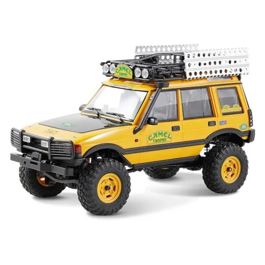 FMS12483RTRYL-FCX24M Land Rover Discovery 1ère génération Camel Trophy 1/24 RTR FMS - FMS12483RTRYL