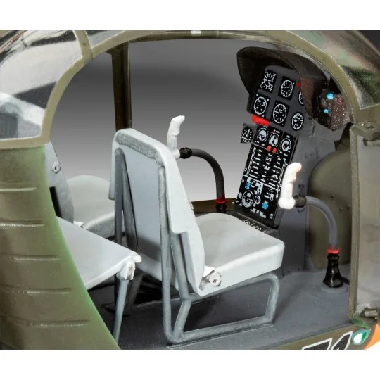 Hélicoptère Alouette II 1/32 Revell Revell 03804 - 3 03804-Hélicoptère Alouette II 1/32 Revell - 03804