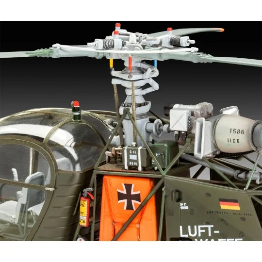 Alouette II 1/32 Revell helicopter Revell 03804 - 5 03804-Alouette II 1/32 Revell helicopter - 03804