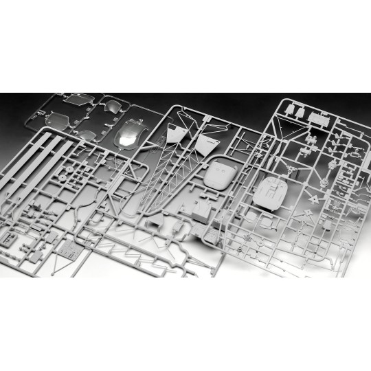 Alouette II 1/32 Revell helicopter Revell 03804 - 7 03804-Alouette II 1/32 Revell helicopter - 03804