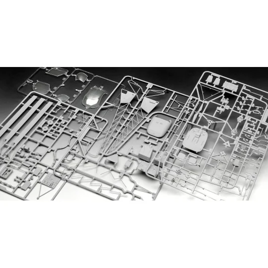 Alouette II 1/32 Revell helicopter Revell 03804 - 7 03804-Alouette II 1/32 Revell helicopter - 03804