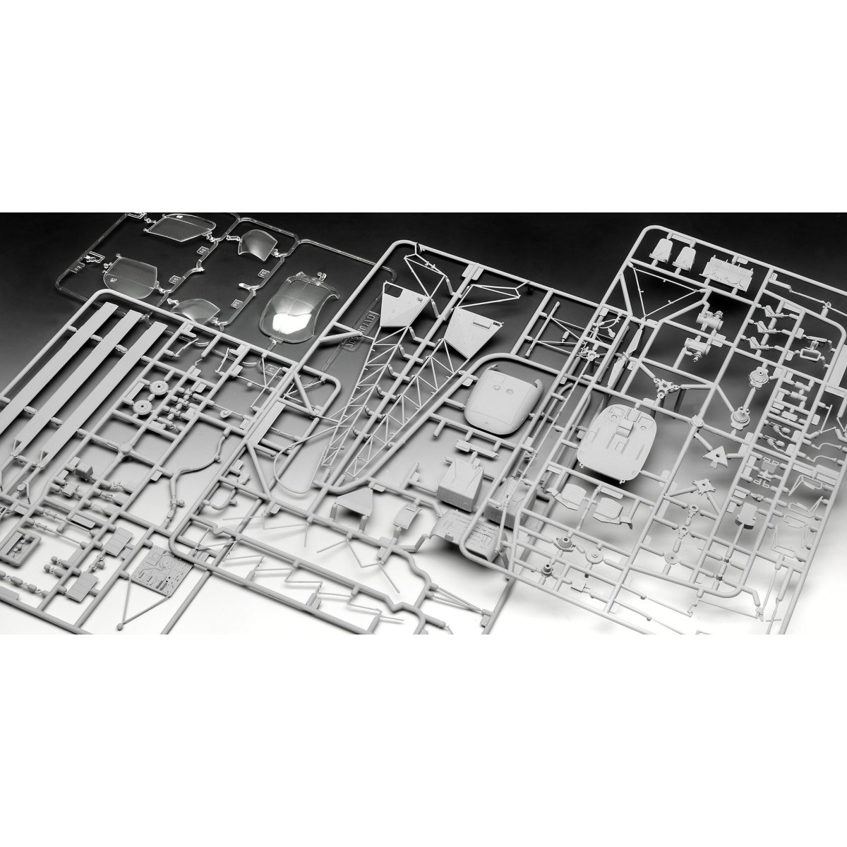 Alouette II 1/32 Revell helicopter Revell 03804 - 7 Alouette II 1/32 Revell helicopter Revell 03804 - 7