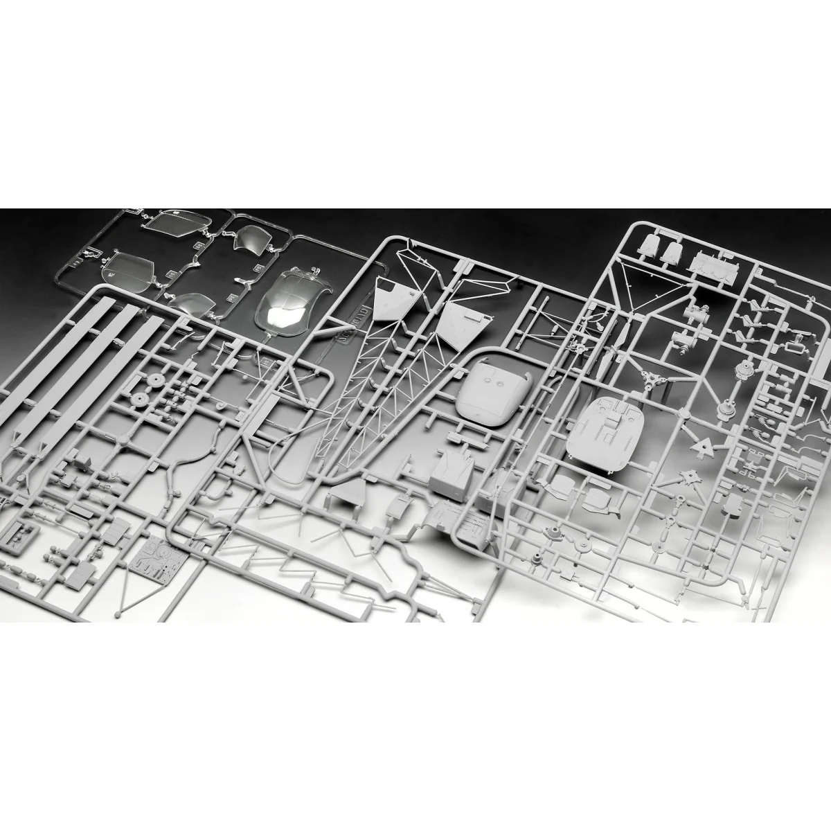 Alouette II 1/32 Revell helicopter Revell 03804 - 7 Alouette II 1/32 Revell helicopter Revell 03804 - 7