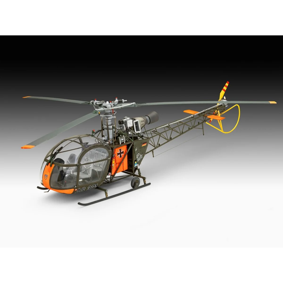 Alouette II 1/32 Revell helicopter Revell 03804 - 9