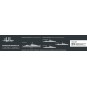 HEL-81093-Bateaux Set de 2 Escorteurs Rapides E 50 Collection Historique 1/400 Heller - HEL-81093