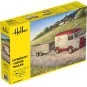 HEL-50331-Citroën HY + 1/24 Heller trailer - HEL-50331