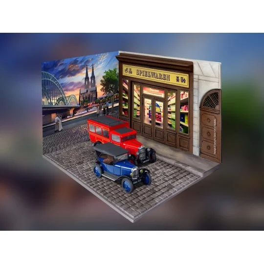 Diorama citées d'Europe 1/18 - 1/24 Heller Heller HEL-81256 - 8 HEL-81256-Diorama citées d'Europe 1/18 - 1/24 Heller - HEL-81256
